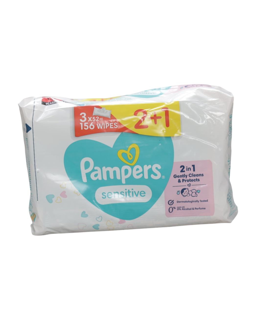 Pampers servetele umede pentru copii 3x52 buc Sensitive