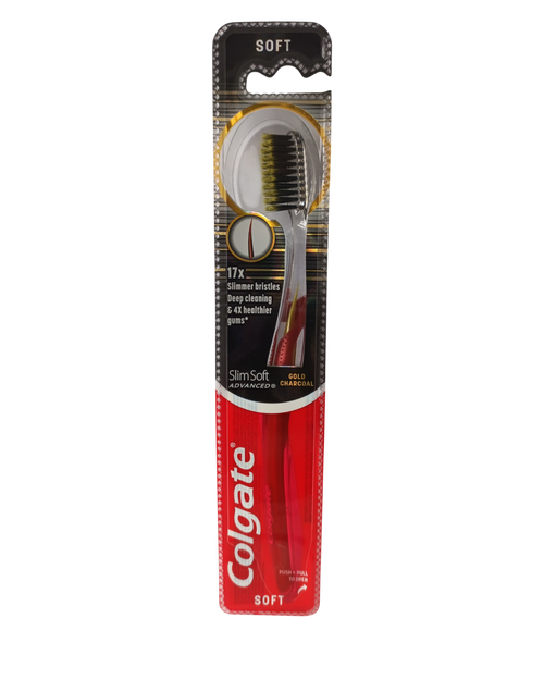 Colgate periuta de dinti 1 buc Slim soft Gold Charcoal