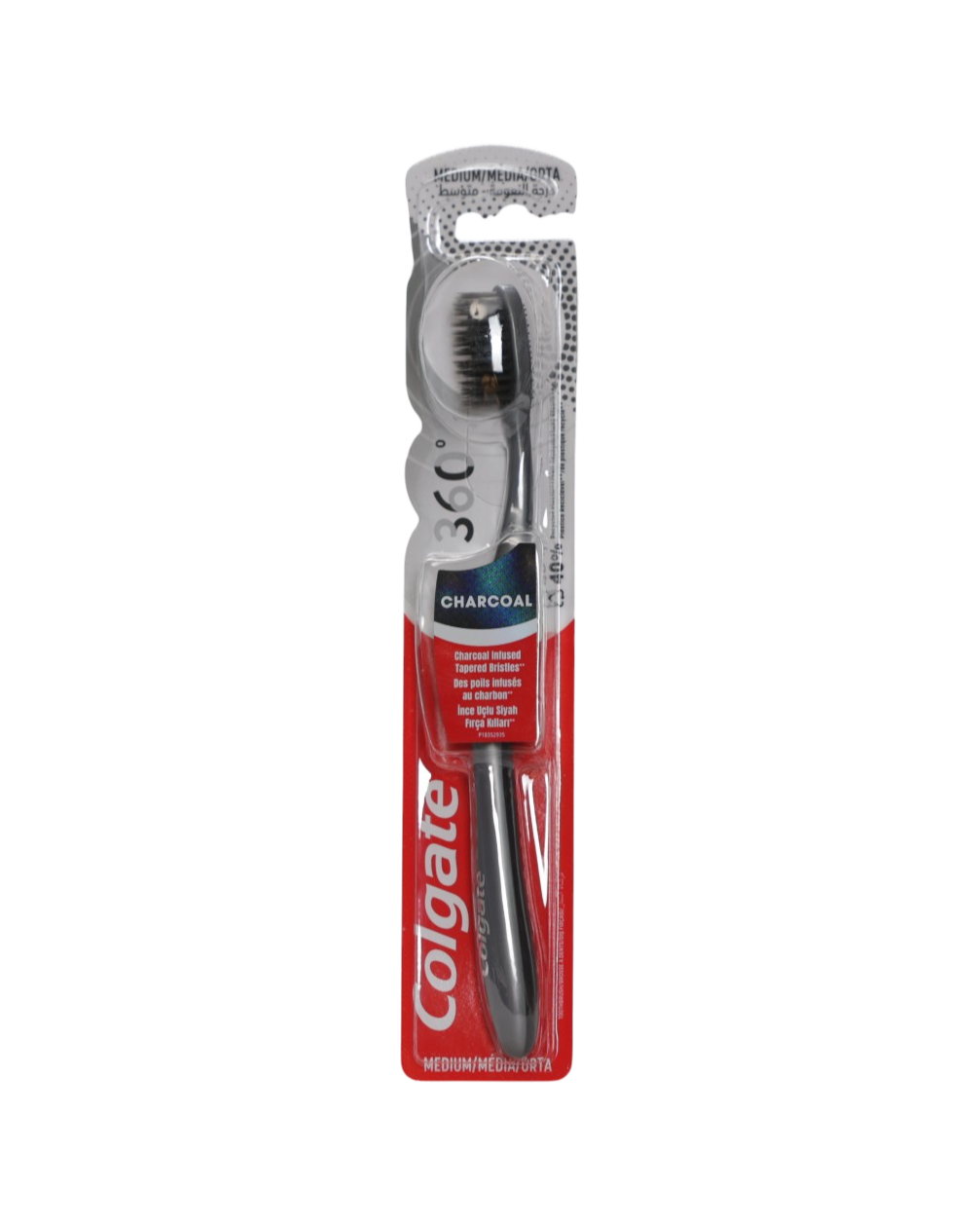 Colgate periuta de dinti 1 buc 360 Charcoal Medium