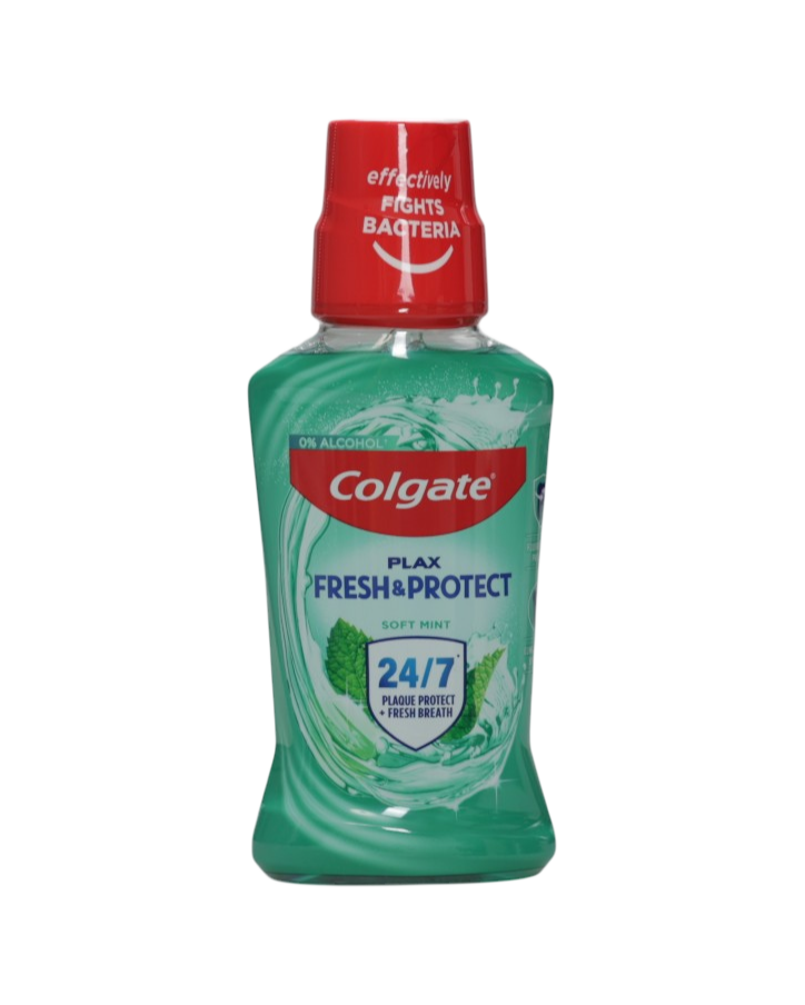 Colgate apa de gura 250 ml Plax Fresh & Protect Soft Mint