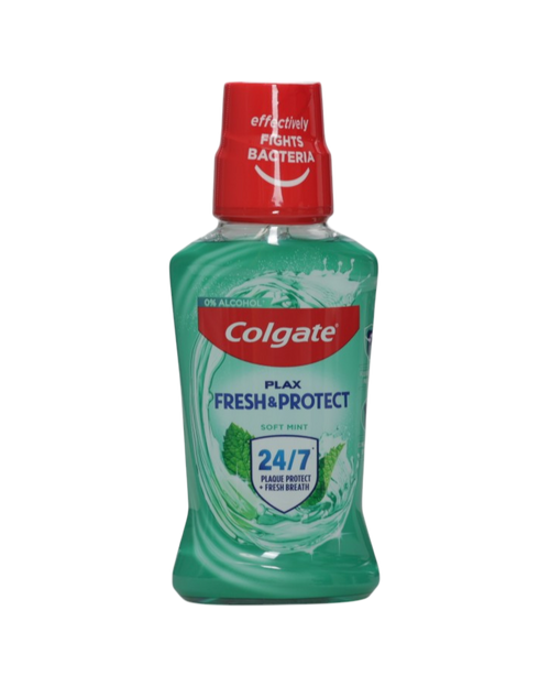 Colgate apa de gura 250 ml Plax Fresh & Protect Soft Mint
