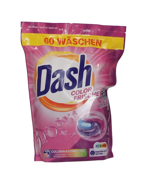 Dash detergent capsule 60 buc 60 spalari 3in1 Color