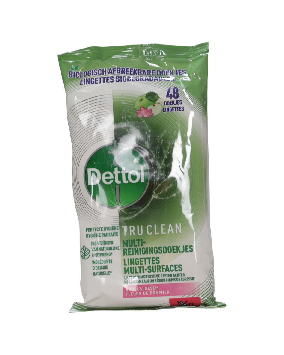 Dettol servetele umede multisuprafete 48 buc Apple