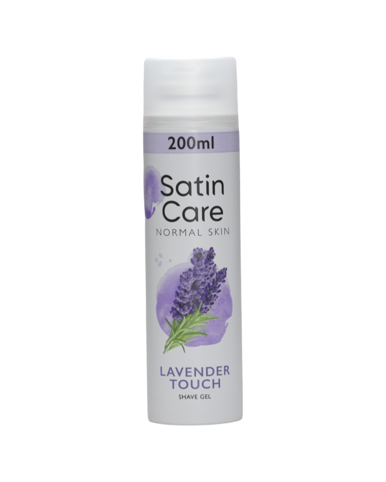 Gillette gel de ras femei 200 ml Satin Care Lavender