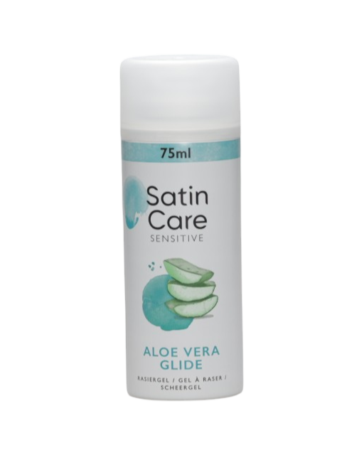 Gillette gel de ras femei 75 ml Satin Care Sensitive Aloe Vera