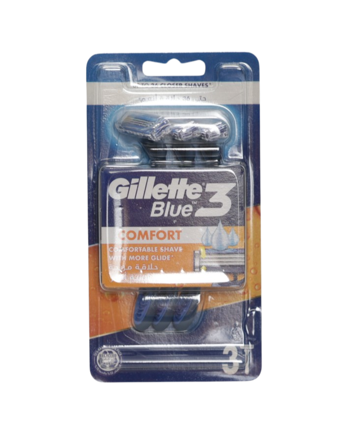 Gillette aparat de ras 3 buc Blue 3 Comfort