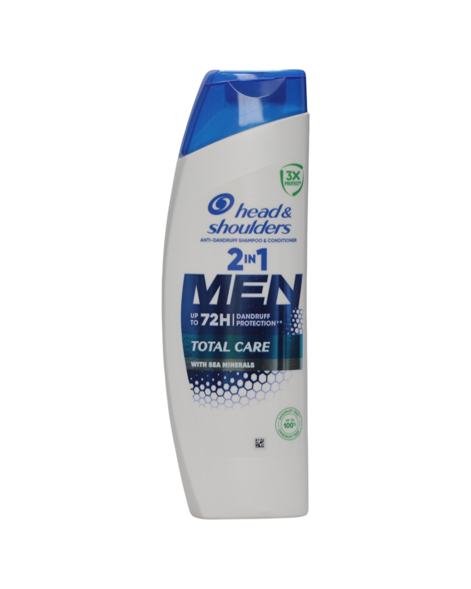 Head & Shoulders sampon barbati 330 ml 2in1 Total Care