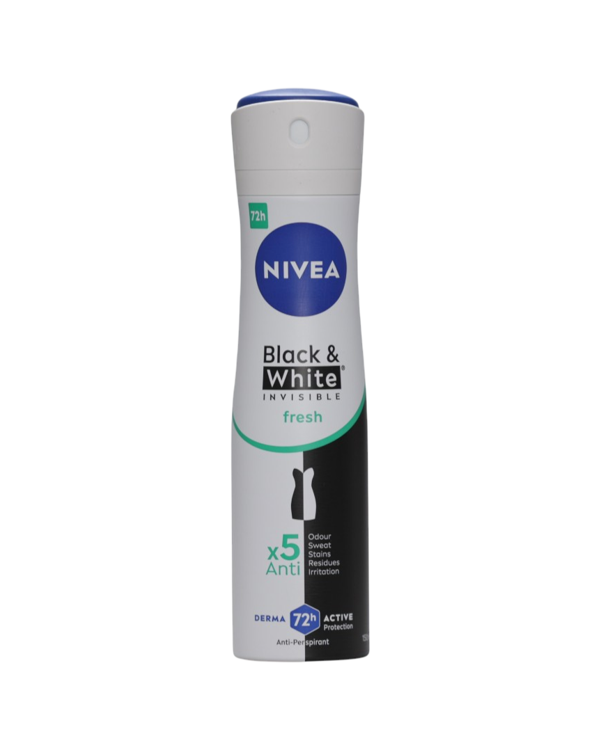 Nivea spray deodorant femei 150 ml Invisible Black & White Fresh