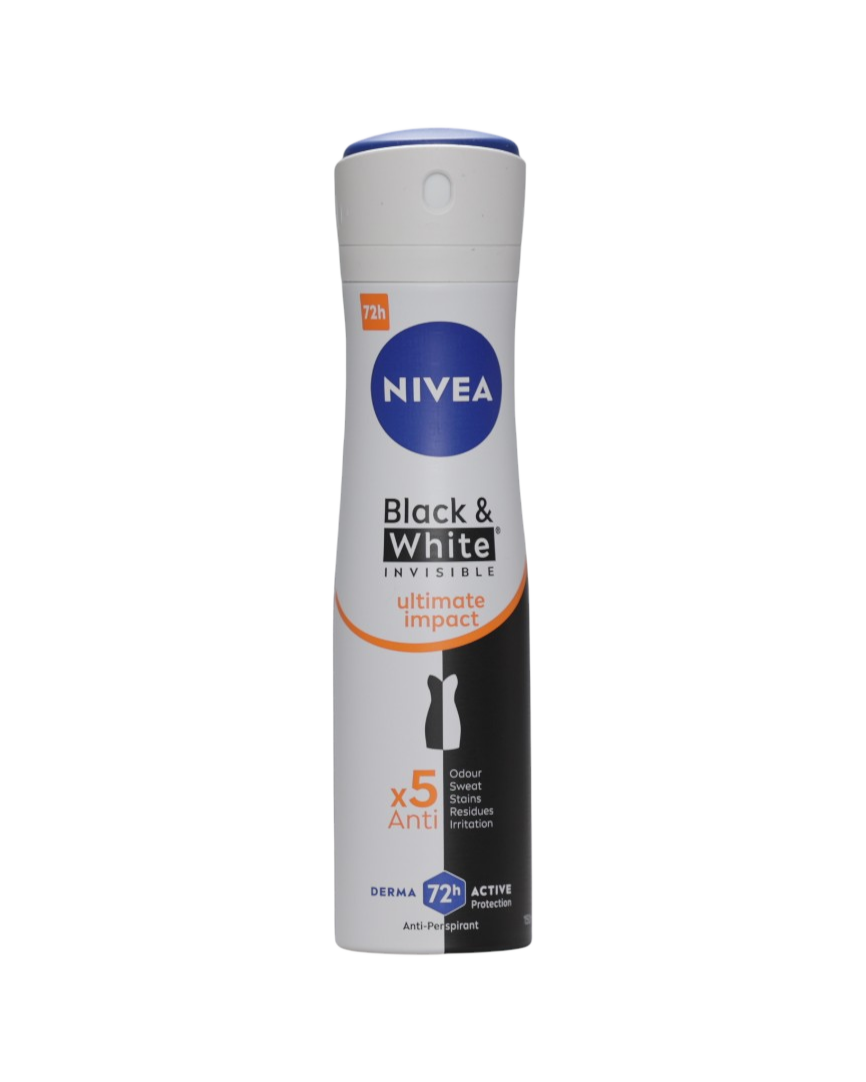 Nivea spray deodorant femei 150 ml Invisible Black & White Ultimate Impact